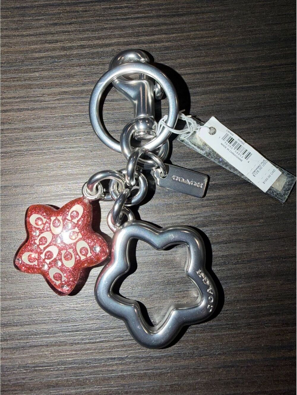 NWT Coach Star Charm